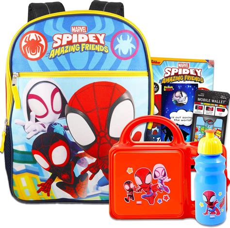 spiderman metal tin lunch box amazon|spidey and friends lunch box.